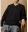 Relax Fit リラックスフィット スウェットライク ヘンリーネック ニット 【限定展開】