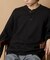 Relax Fit リラックスフィット スウェットライク ヘンリーネック ニット 【限定展開】