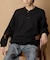Relax Fit リラックスフィット スウェットライク ヘンリーネック ニット 【限定展開】