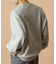 Relax Fit リラックスフィット スウェットライク ヘンリーネック ニット 【限定展開】