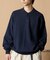 Relax Fit リラックスフィット スウェットライク ヘンリーネック ニット 【限定展開】