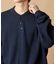 Relax Fit リラックスフィット スウェットライク ヘンリーネック ニット 【限定展開】