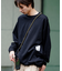 Drymix(R)/ドライミックス リラックスフィット サイドポケット クルーネック スウェット 【限定展開】