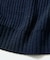 リラックスフィット 畦編み クルーネック ニット 【限定展開】