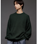 リラックスフィット 畦編み クルーネック ニット 【限定展開】