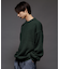 リラックスフィット 畦編み クルーネック ニット 【限定展開】