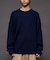 リラックスフィット 畦編み クルーネック ニット 【限定展開】