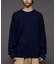 リラックスフィット 畦編み クルーネック ニット 【限定展開】