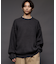 リラックスフィット 畦編み クルーネック ニット 【限定展開】