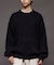 リラックスフィット 畦編み クルーネック ニット 【限定展開】