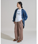 サテン タックイージーパンツ<セットアップ対応> 限定展開