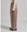 サテン タックイージーパンツ<セットアップ対応> 限定展開