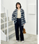 チェックシアーシャツ