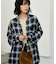 チェックシアーシャツ