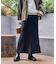 リブニット マーメイドスカート