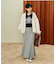 リブニット マーメイドスカート