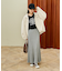リブニット マーメイドスカート