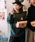 LANDER SANDWICHES×FREAK'S STORE/ランダー 別注 ビッグシルエット バックプリント スウェットパーカー 【限定展開】