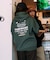 LANDER SANDWICHES×FREAK'S STORE/ランダー 別注 ビッグシルエット バックプリント スウェットパーカー 【限定展開】