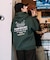 LANDER SANDWICHES×FREAK'S STORE/ランダー 別注 ビッグシルエット バックプリント スウェットパーカー 【限定展開】
