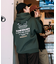 LANDER SANDWICHES×FREAK'S STORE/ランダー 別注 ビッグシルエット バックプリント スウェットパーカー 【限定展開】