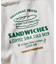 LANDER SANDWICHES×FREAK'S STORE/ランダー 別注 ビッグシルエット バックプリント スウェットパーカー 【限定展開】