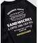 LANDER SANDWICHES×FREAK'S STORE/ランダー 別注 ビッグシルエット バックプリント クルーネックスウェット 【限定展開】
