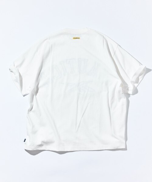 Exclusive】 ダブルネーム アーチロゴ クルーネックTシャツ ショート