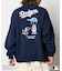 MLB×PEANUTS 別注 ビッグシルエット バックプリント クルーネックスウェット / Dodgers 【限定展開】
