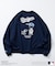 MLB×PEANUTS 別注 ビッグシルエット バックプリント クルーネックスウェット / Dodgers 【限定展開】