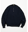 Relax Fit リラックスフィット イージーケア ウォッシャブル ヘンリーネックニット 【限定展開】