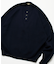 Relax Fit リラックスフィット イージーケア ウォッシャブル ヘンリーネックニット 【限定展開】