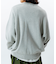 Relax Fit リラックスフィット イージーケア ウォッシャブル ヘンリーネックニット 【限定展開】