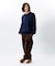 Relax Fit リラックスフィット イージーケア ウォッシャブル ヘンリーネックニット 【限定展開】