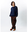 Relax Fit リラックスフィット イージーケア ウォッシャブル ヘンリーネックニット 【限定展開】