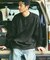 Relax Fit リラックスフィット イージーケア ウォッシャブル ヘンリーネックニット 【限定展開】