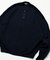 Relax Fit リラックスフィット イージーケア ウォッシャブル ヘンリーネックニット 【限定展開】
