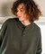 Relax Fit リラックスフィット イージーケア ウォッシャブル ヘンリーネックニット 【限定展開】