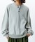 Relax Fit リラックスフィット イージーケア ウォッシャブル ヘンリーネックニット 【限定展開】