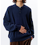 Relax Fit リラックスフィット イージーケア ウォッシャブル ヘンリーネックニット 【限定展開】