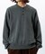 Relax Fit リラックスフィット イージーケア ウォッシャブル ヘンリーネックニット 【限定展開】