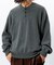 Relax Fit リラックスフィット イージーケア ウォッシャブル ヘンリーネックニット 【限定展開】