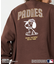 MLB×PEANUTS 別注 ビッグシルエット バックプリント クルーネックスウェット/PADRES 【限定展開】