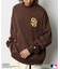MLB×PEANUTS 別注 ビッグシルエット バックプリント クルーネックスウェット/PADRES 【限定展開】