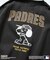 MLB×PEANUTS 別注 ビッグシルエット バックプリント クルーネックスウェット/PADRES 【限定展開】