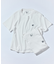 【Exclusive】2パック ダブルネーム ワンポイント ショートスリーブ Tシャツ [XSサイズ]