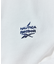 【Exclusive】2パック ダブルネーム ワンポイント ショートスリーブ Tシャツ [XSサイズ]