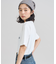【Exclusive】2パック ダブルネーム ワンポイント ショートスリーブ Tシャツ [XSサイズ]