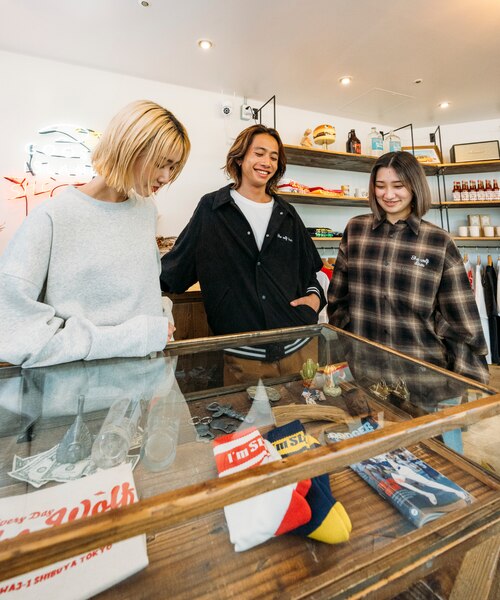 SHE WOLF DINER×FREAK'S STORE/シーウルフダイナー 別注 オンブレ