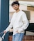 別注 REVERSE WEAVE SNAP SWEAT JACKET